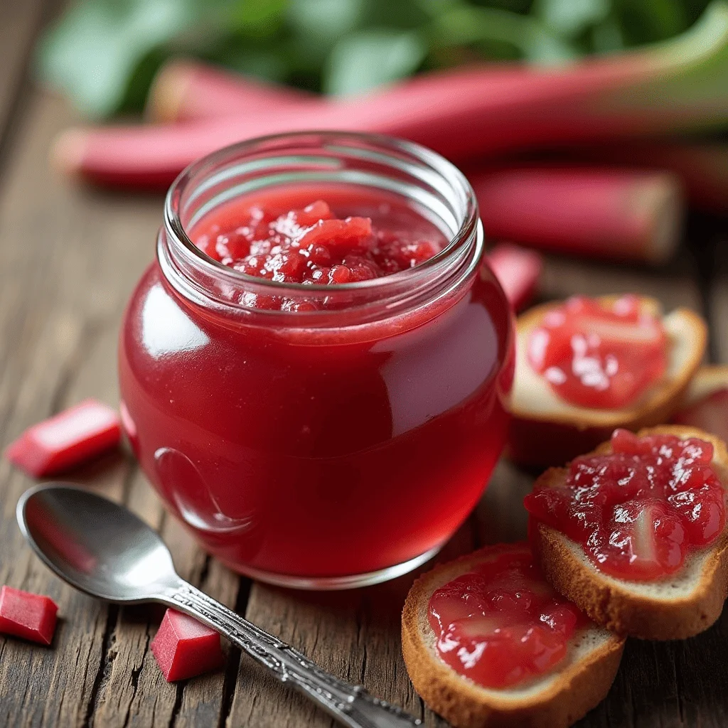 Confiture de Rhubarbe