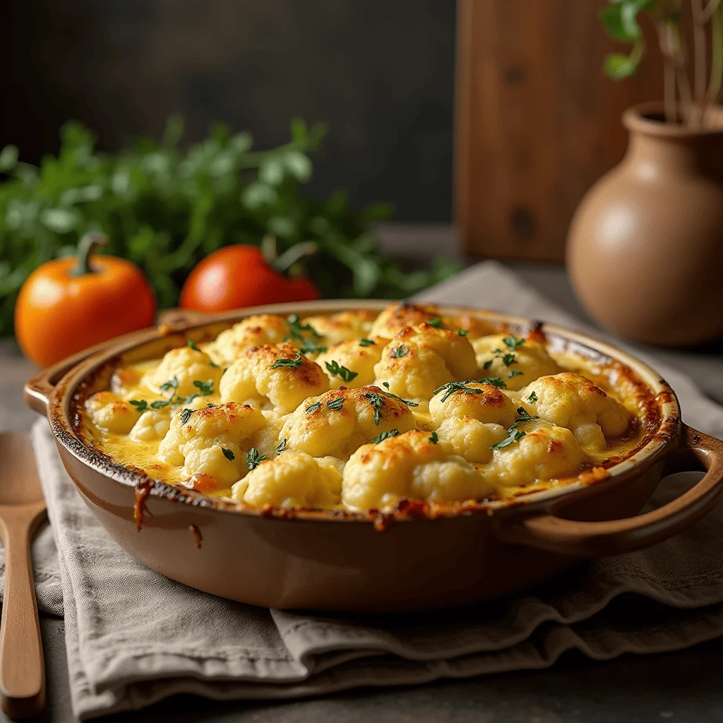 gratin chou fleur